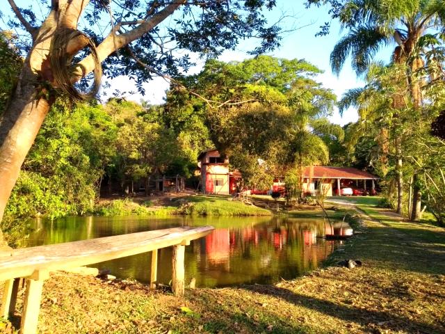 Chácara com lagos, uma linda vista e muita área verde!